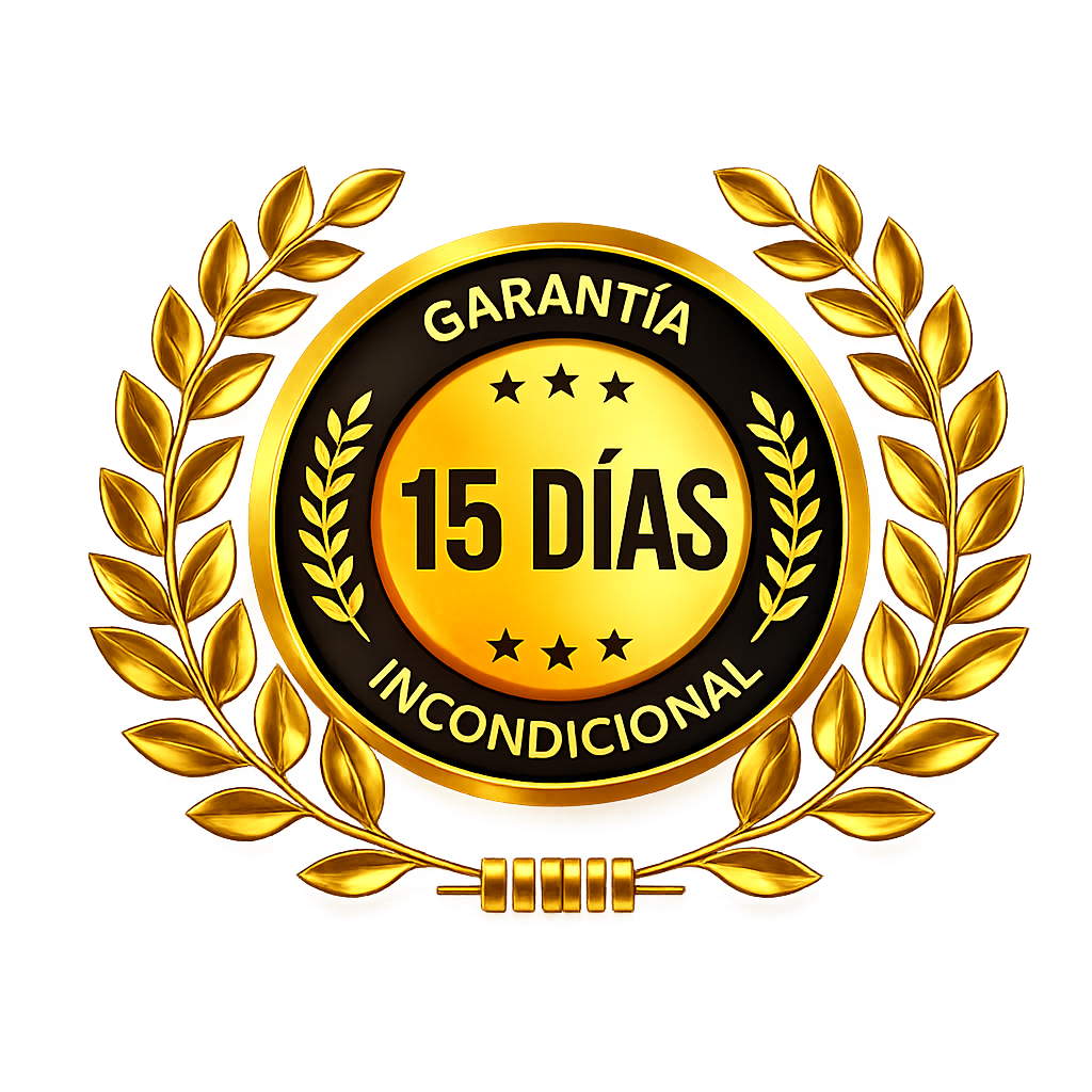 Garantía Incondicional de 15 Días