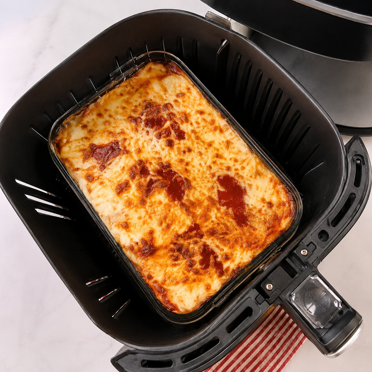 Lasaña gratinada