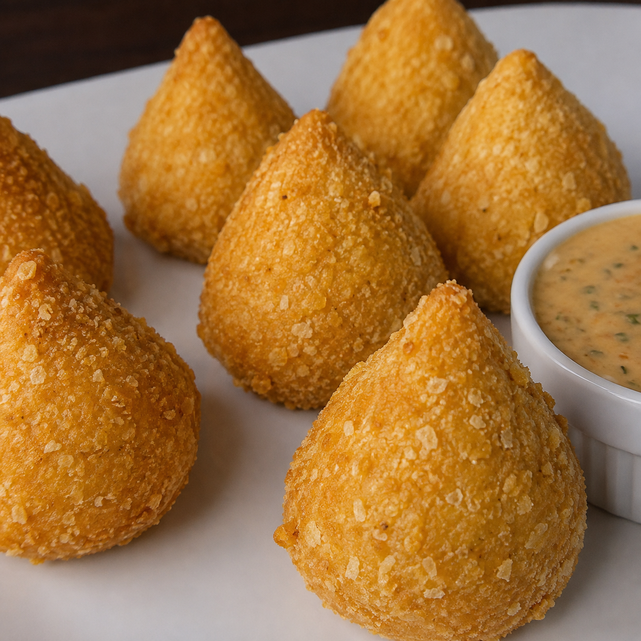 Croquetas de yuca crocantes